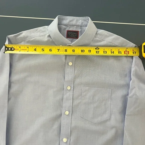 UNTUCKit Slim Fit Long Sleeve Button Down Shirt Size Small - Picture 4 of 4
